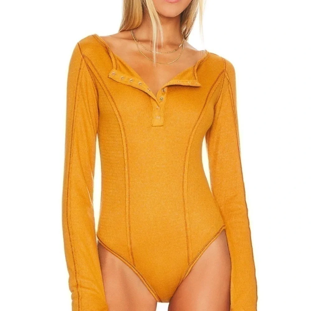 Free People Sloane Bodysuit Size XL NWOT